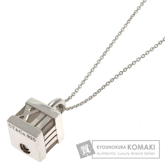 TIFFANY&Co. Atlas cube Necklace Silver Ladies [Used]