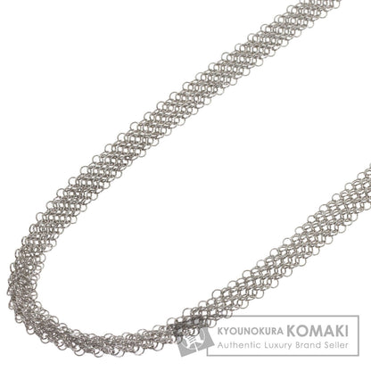TIFFANY&Co. Somerset mesh Necklace Silver Ladies [Used]