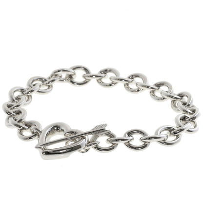 TIFFANY&Co. Heart & Arrow Bracelet Silver Ladies [Used]