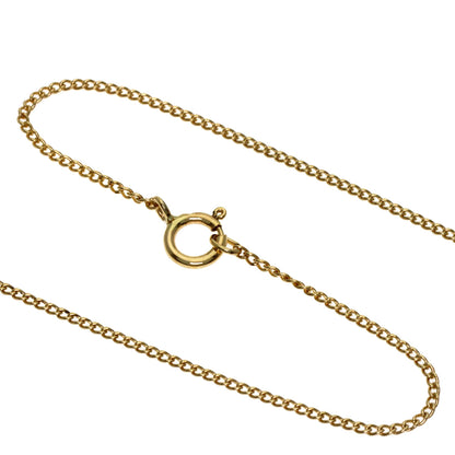 TIFFANY&Co. Chain cross heart Necklace Silver K14 Yellow GoldLadies [Used]