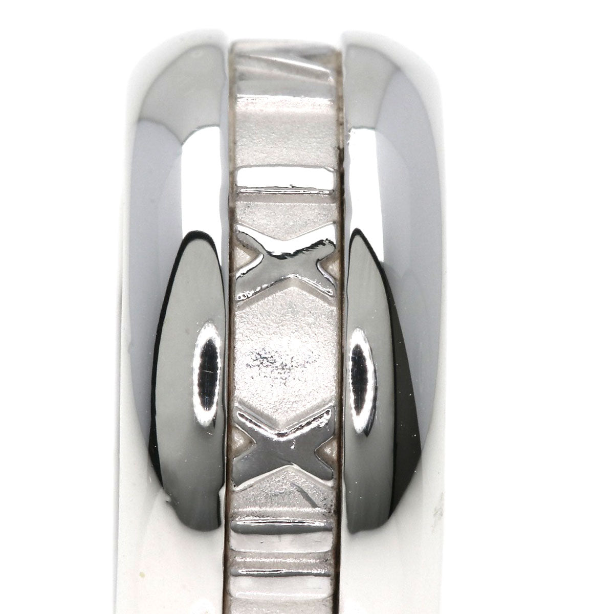 TIFFANY&Co. Atlas Ring Silver Ladies [Used]