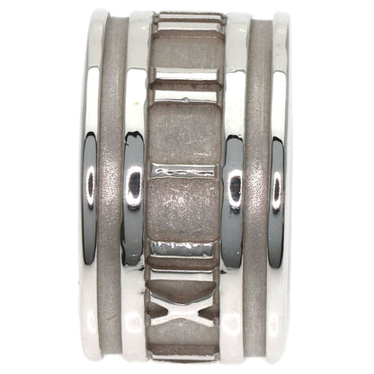 TIFFANY&Co. Atlas wide Ring Silver Ladies [Used]