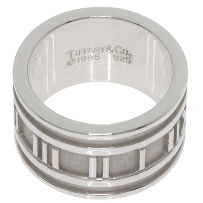 TIFFANY&Co. Atlas wide Ring Silver Ladies [Used]
