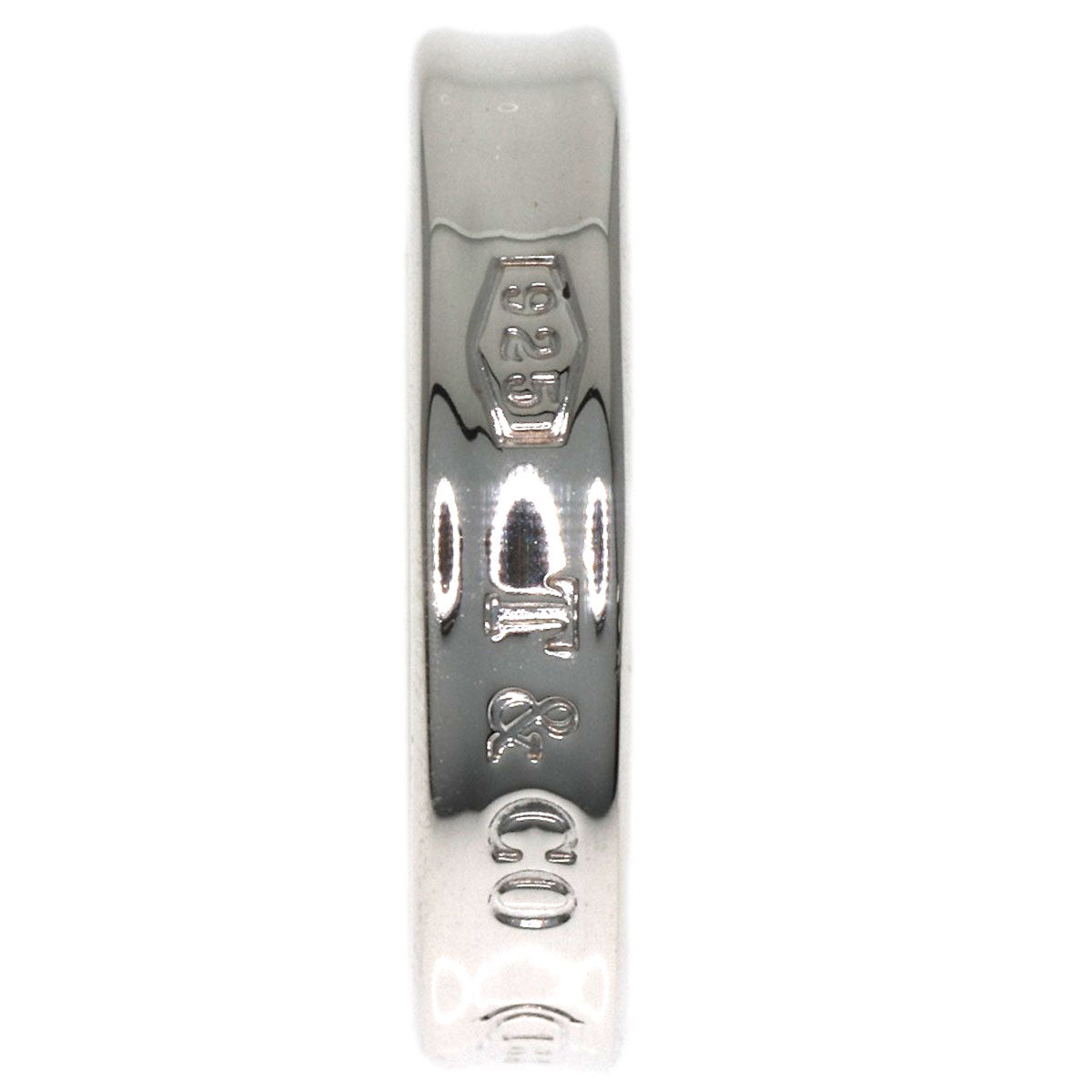 TIFFANY&Co. 1837 Narrow Ring Silver Ladies [Used]