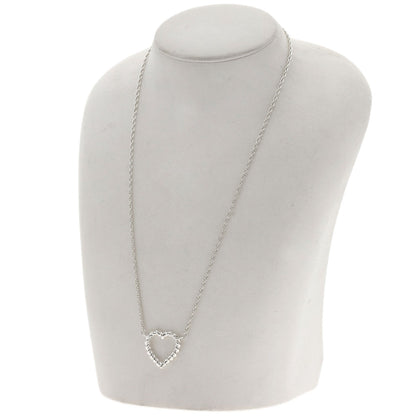 TIFFANY&Co. Twisted heart Necklace Silver Ladies [Used]