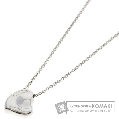 TIFFANY&Co. Full heart Necklace Silver Ladies [Used]