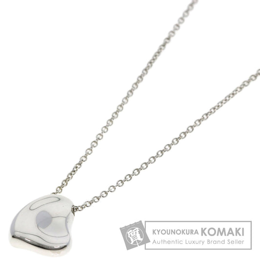 TIFFANY&Co. Full heart Necklace Silver Ladies [Used]