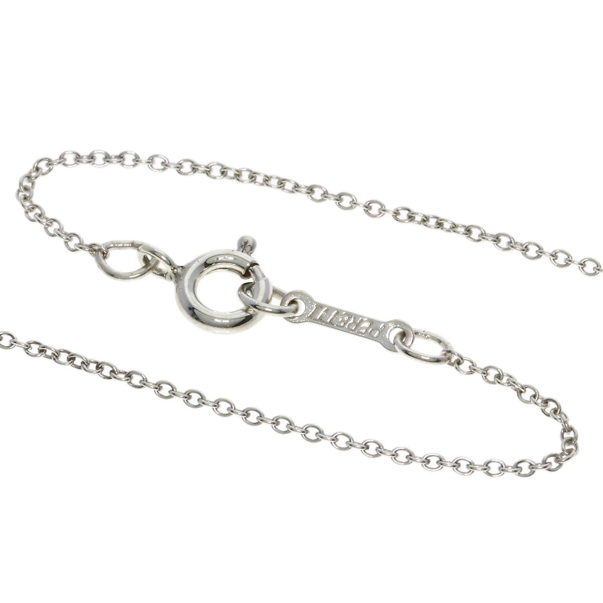 TIFFANY&Co. Full heart Necklace Silver Ladies [Used]