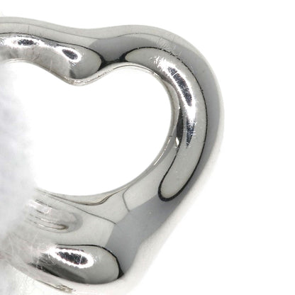 TIFFANY&Co. Open heart Necklace Silver Ladies [Used]