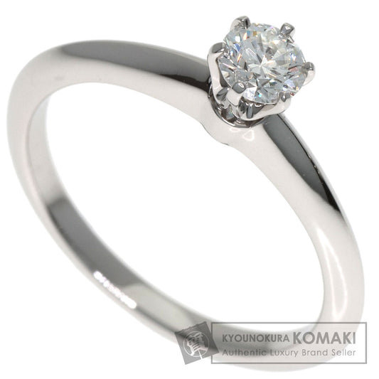 TIFFANY&Co. Solitaire 1P Diamond Ring Platinum PT950 Ladies [Used]