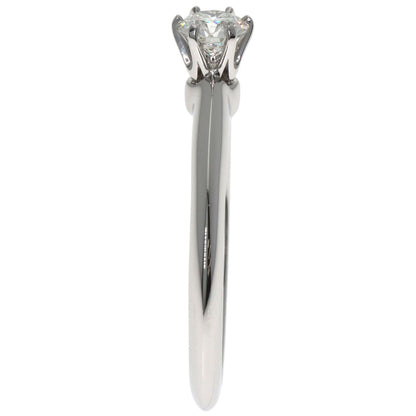 TIFFANY&Co. Solitaire 1P Diamond Ring Platinum PT950 Ladies [Used]