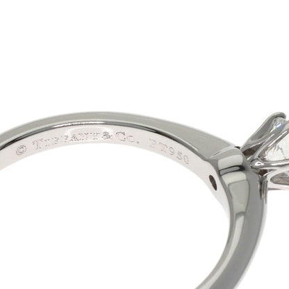 TIFFANY&Co. Solitaire 1P Diamond Ring Platinum PT950 Ladies [Used]