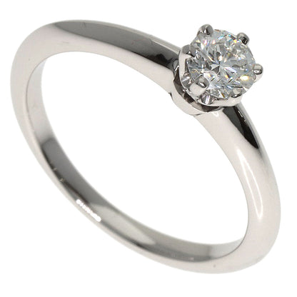 TIFFANY&Co. Solitaire 1P Diamond Ring Platinum PT950 Ladies [Used]