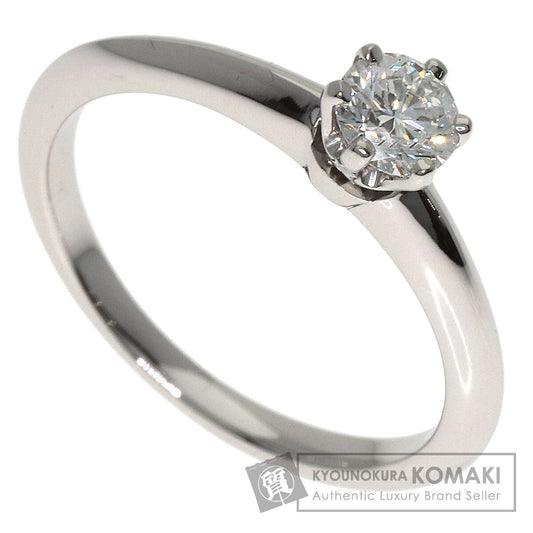 TIFFANY&Co. Solitaire 1P Diamond Ring Platinum PT950 Ladies [Used]