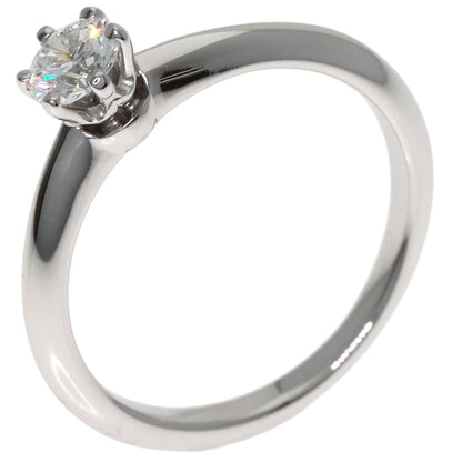 TIFFANY&Co. Solitaire 1P Diamond Ring Platinum PT950 Ladies [Used]
