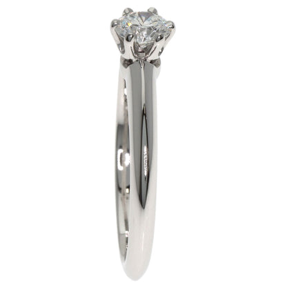 TIFFANY&Co. Solitaire 1P Diamond Ring Platinum PT950 Ladies [Used]