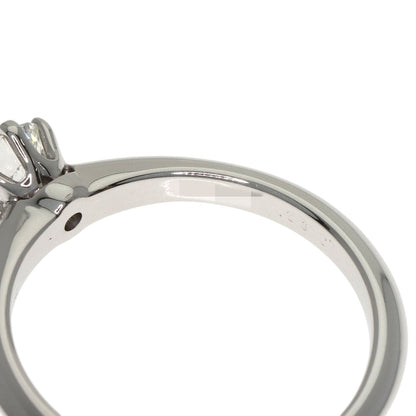 TIFFANY&Co. Solitaire 1P Diamond Ring Platinum PT950 Ladies [Used]