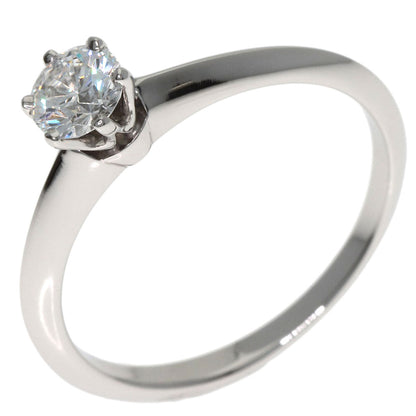 TIFFANY&Co. Solitaire 1P Diamond Ring Platinum PT950 Ladies [Used]