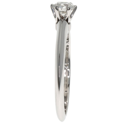 TIFFANY&Co. Solitaire 1P Diamond Ring Platinum PT950 Ladies [Used]