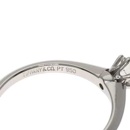 TIFFANY&Co. Solitaire 1P Diamond Ring Platinum PT950 Ladies [Used]