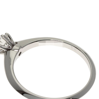 TIFFANY&Co. Solitaire 1P Diamond Ring Platinum PT950 Ladies [Used]