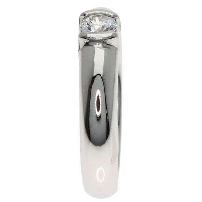 TIFFANY&Co. Dots Solitaire Diamond F-VS2 Ring Platinum PT950 Ladies [Used]