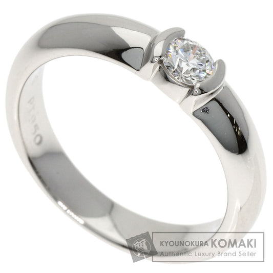 TIFFANY&Co. Dots Solitaire Diamond F-VS2 Ring Platinum PT950 Ladies [Used]