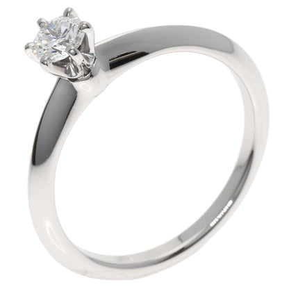 TIFFANY&Co. Solitaire Diamond E-VS2-EX Ring Platinum PT950 Ladies [Used]