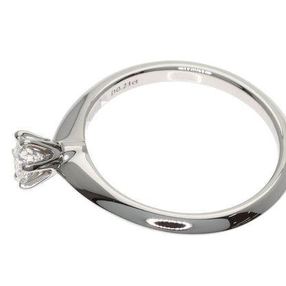 TIFFANY&Co. Solitaire Diamond E-VS2-EX Ring Platinum PT950 Ladies [Used]