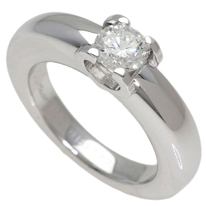 CARTIER Cartier C de Cartier Diamond #45 Ring K18 White Gold Ladies [Used]