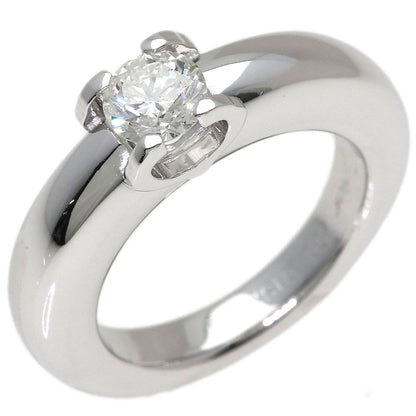 CARTIER Cartier C de Cartier Diamond #45 Ring K18 White Gold Ladies [Used]