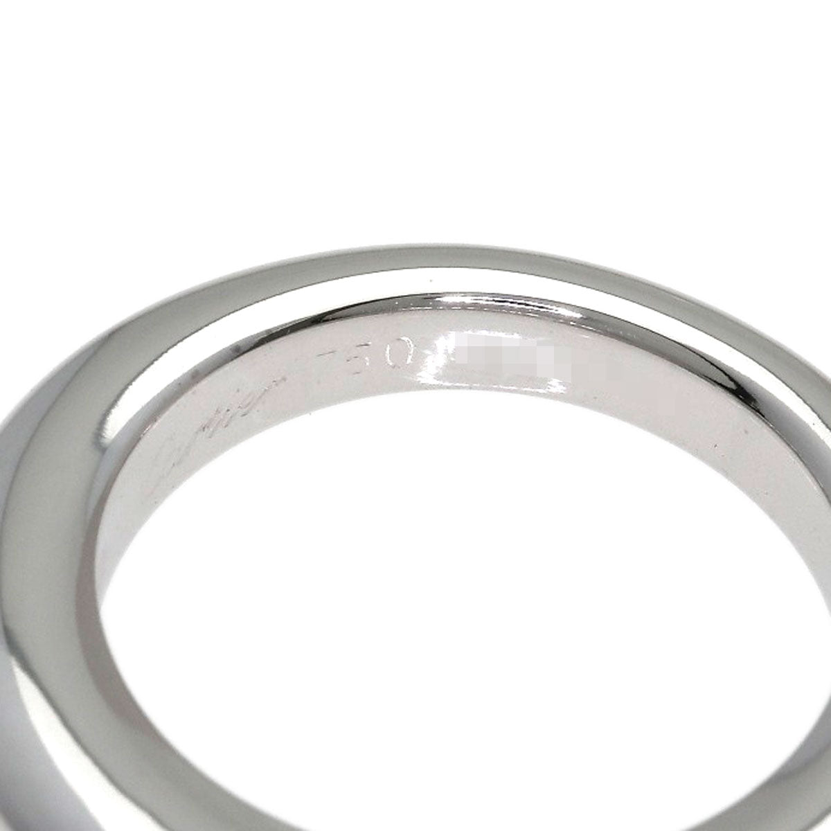 CARTIER Cartier C de Cartier Diamond #45 Ring K18 White Gold Ladies [Used]