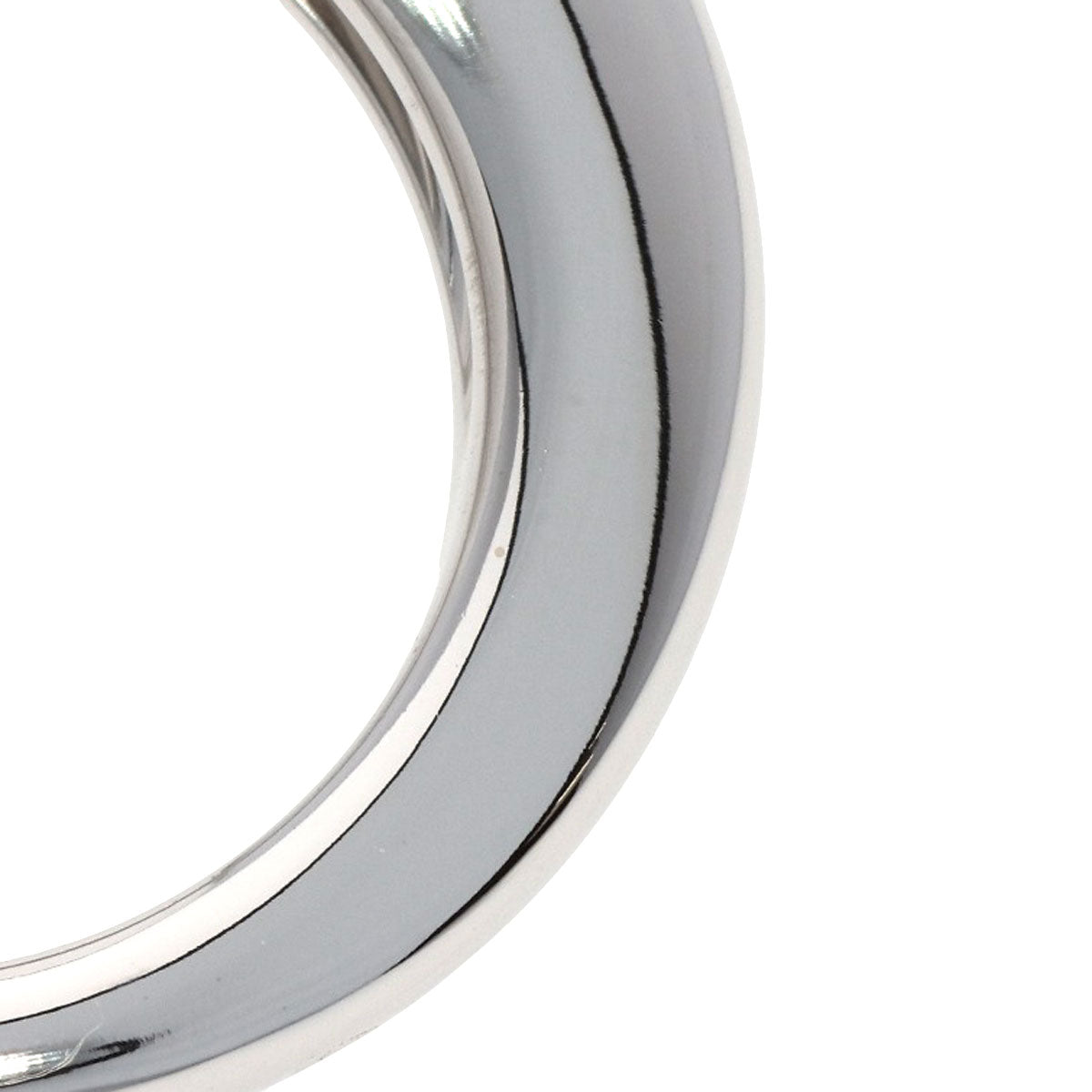 CARTIER C de Cartier Diamond #45 Ring K18 White Gold Ladies [Used]