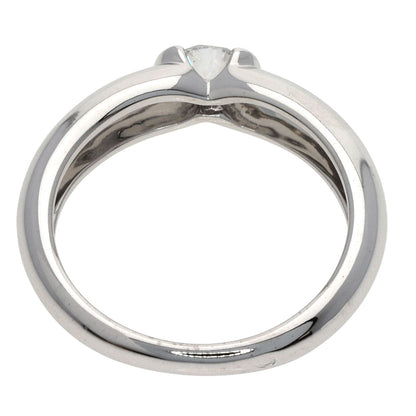 CARTIER Diamond #53 Ring K18 White Gold Ladies [Used]