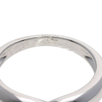 CARTIER Diamond #53 Ring K18 White Gold Ladies [Used]