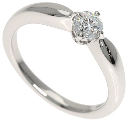 BVLGARI Dedi Carta A Venezia Diamond Ring Platinum PT950 Ladies [Used]