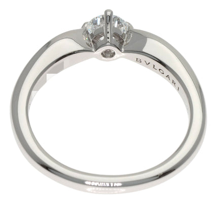 BVLGARI Dedi Carta A Venezia Diamond Ring Platinum PT950 Ladies [Used]