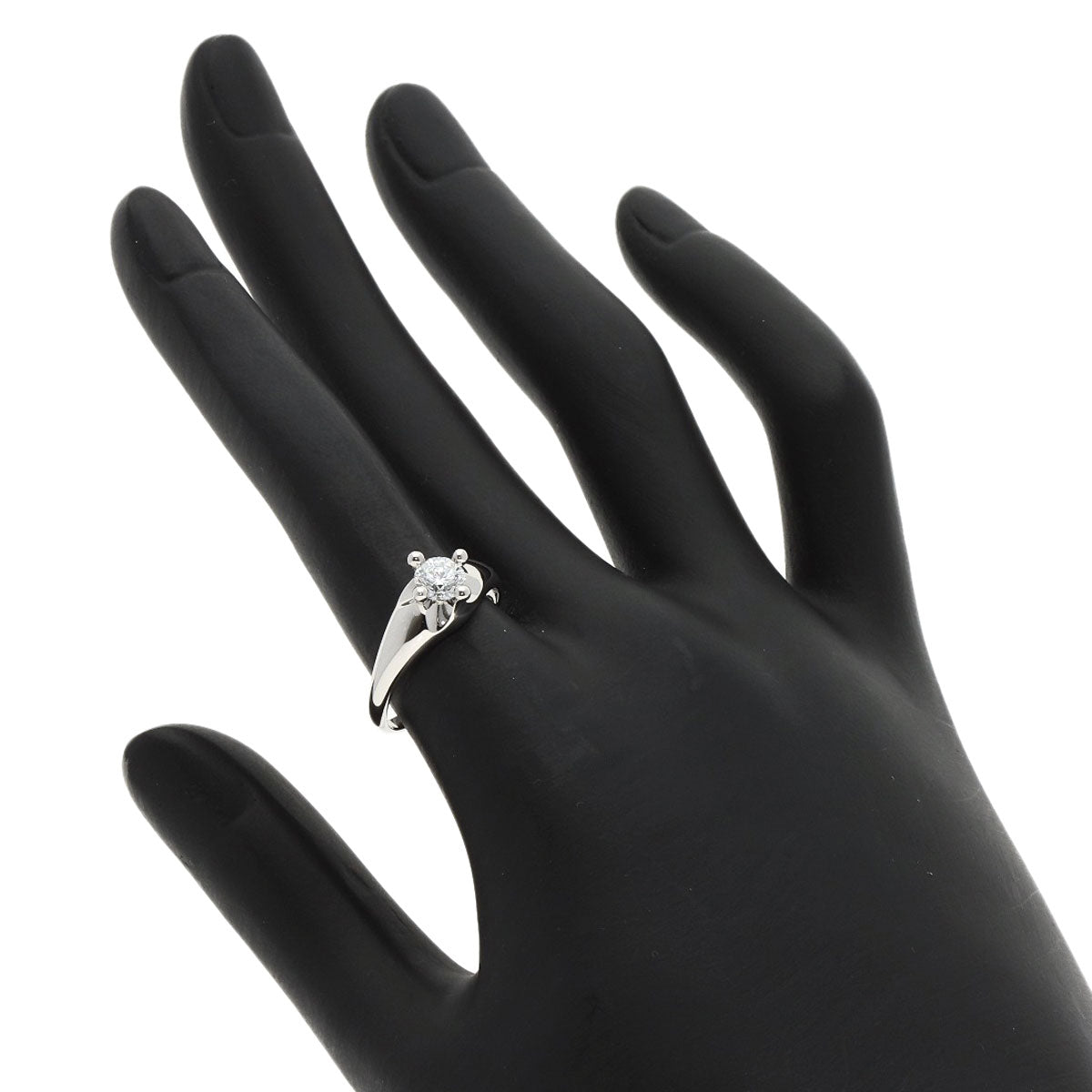 BVLGARI Corona Diamond Ring Platinum PT950 Ladies [Used]