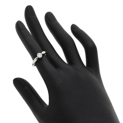 BVLGARI Dedi Carta A Venezia Diamond Ring Platinum PT950 Ladies [Used]