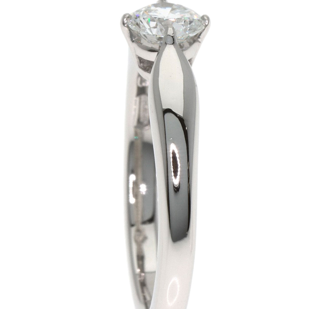 BVLGARI Dedi Carta A Venezia Diamond Ring Platinum PT950 Ladies [Used]