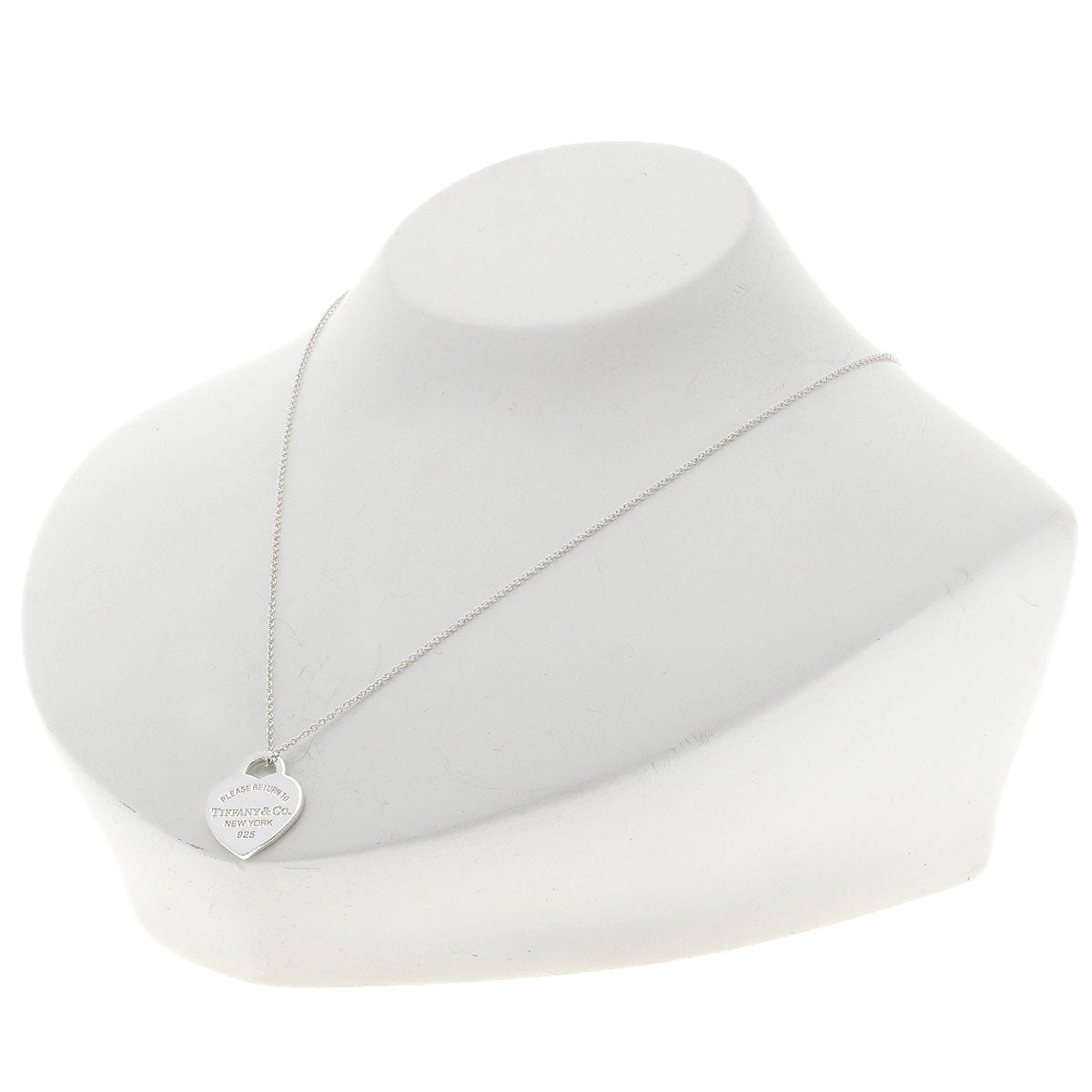 TIFFANY&Co. Return to heart tag Necklace Silver Ladies [Used]