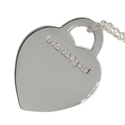 TIFFANY&Co. Return to heart tag Necklace Silver Ladies [Used]