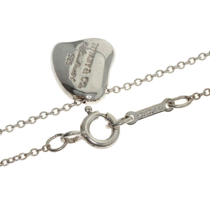 TIFFANY&Co. Full heart Necklace Silver Ladies [Used]