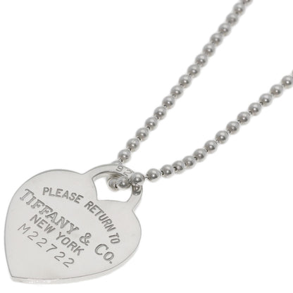 TIFFANY&Co. Return to Heart Tag Long Necklace Silver Ladies [Used]
