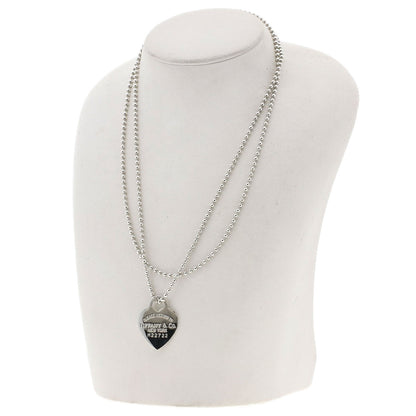 TIFFANY&Co. Return to Heart Tag Long Necklace Silver Ladies [Used]