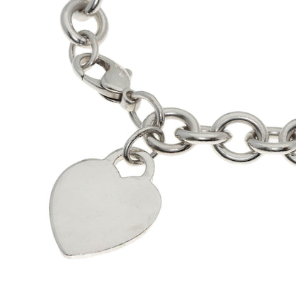 TIFFANY&Co. Heart tag Bracelet Silver Ladies [Used]
