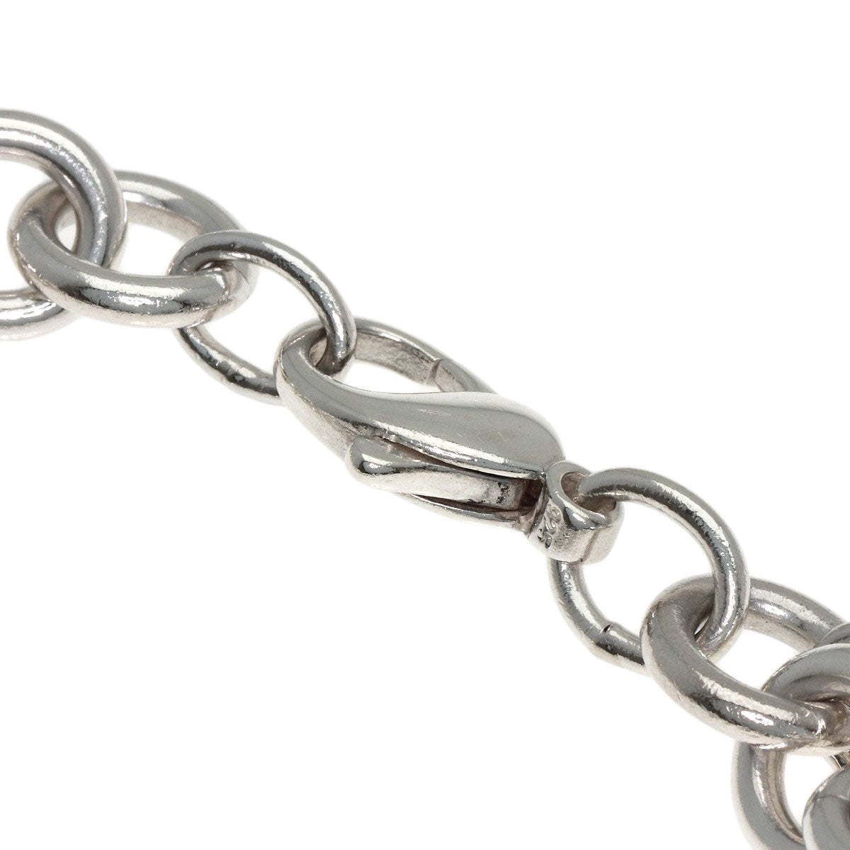 TIFFANY&Co. Heart tag Bracelet Silver Ladies [Used]
