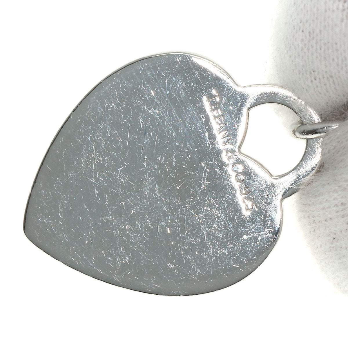 TIFFANY&Co. Heart tag Bracelet Silver Ladies [Used]