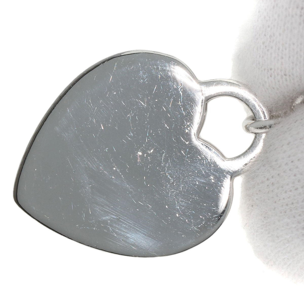 TIFFANY&Co. Heart tag Bracelet Silver Ladies [Used]
