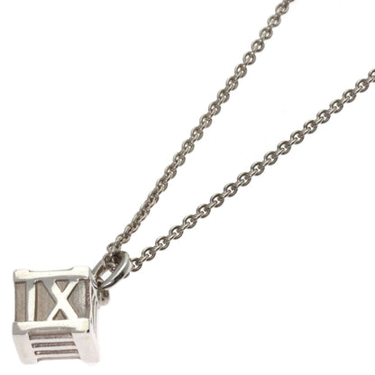 TIFFANY&Co. Atlas cube Necklace Silver Ladies [Used]